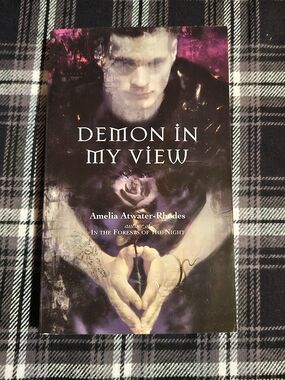 Demon In My View Amelia Atwater-Rhodes Paperback 2001 YA Paranormal Horror